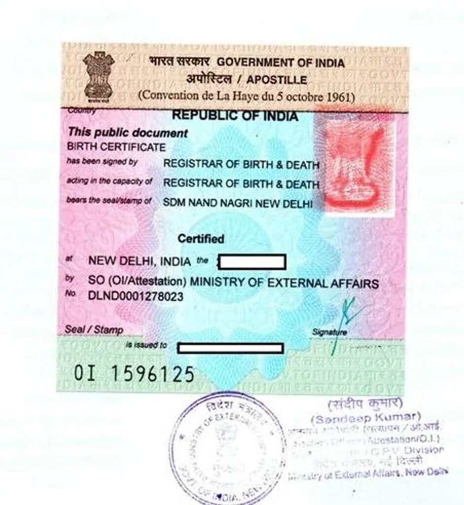 Apostille in Pune