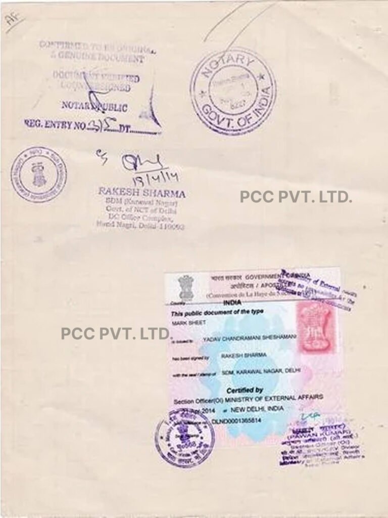 Apostille services in Pune