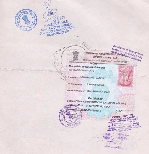 Document Apostille in Surat