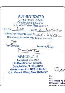 HRD Attestation in Delhi