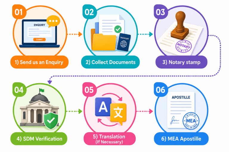 Infographic for single status certificate