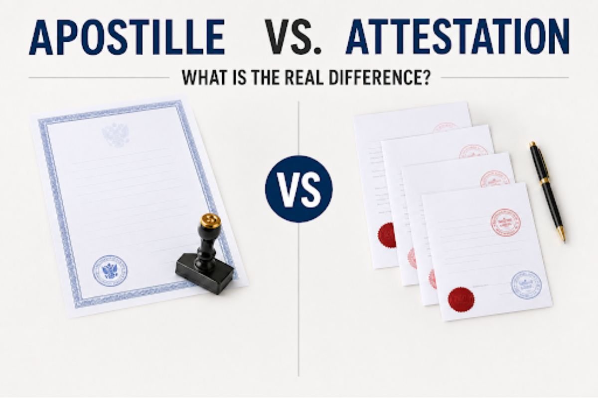 Apostille vs. Attestation