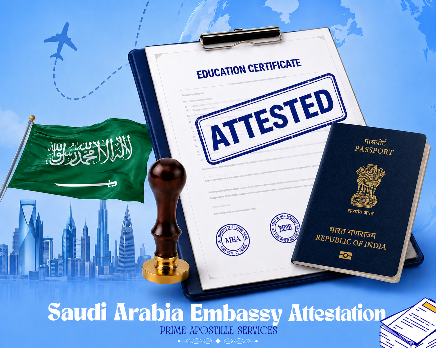Saudi Arabia Embassy Attestation
