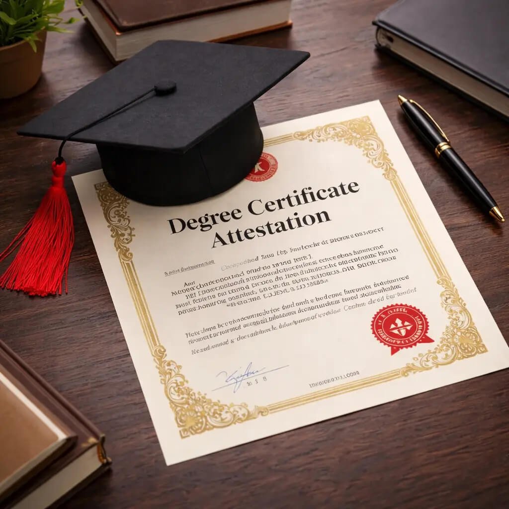 Degree Certificate Attestation for UAE in India