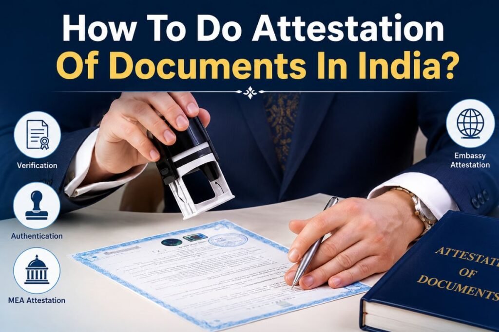 How To Do Attestation Of Documents In India