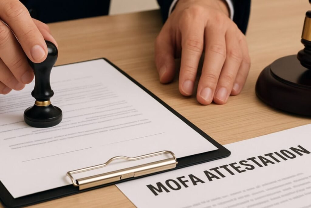 MoFA Attestation in India