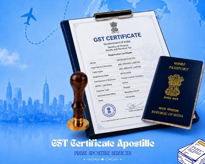 GST Certificate Apostille Services in India
